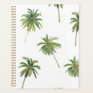 Agenda Patrón de árbol de palma