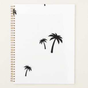 Agenda Patrón de árbol de palma