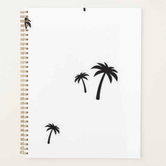 Agenda Patrón de árbol de palma (Anverso)