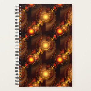 Agenda Patrón de arte abstracto boho elegante moderno dor