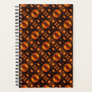 Agenda Patrón de arte abstracto elegante boho moderno dor