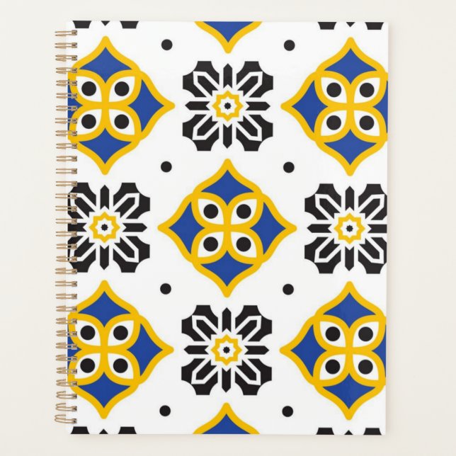 Agenda Patrón de azulejos de cerámica (Anverso)