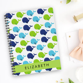 Agenda Patrón de Ballenas, Ballenas Cutas, Tu Nombre