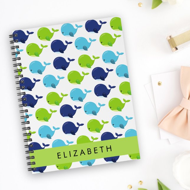 Agenda Patrón de Ballenas, Ballenas Cutas, Tu Nombre (Subido por el creador)