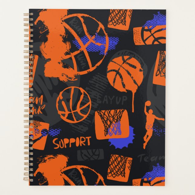 Agenda Patrón de baloncesto (Anverso)