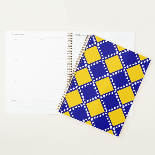 Agenda Patrón de bandera de Bosnia (Demostración)
