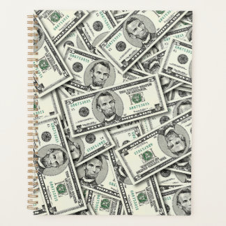 Agenda Patrón de billete de $5