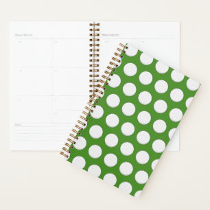 Agenda Patrón de bolas de golf