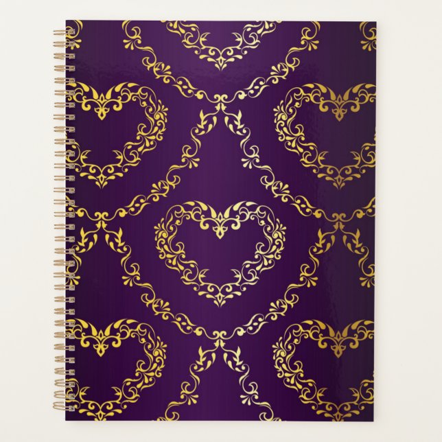 Agenda Patrón de brocado (Anverso)