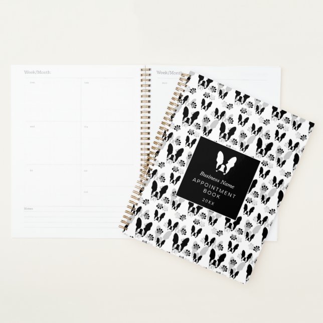 Agenda Patrón de bulldog francés (Demostración)