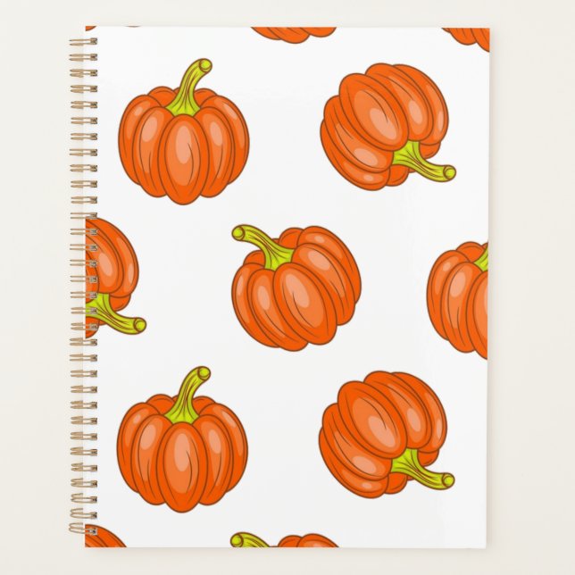 Agenda Patrón de calabaza (Anverso)