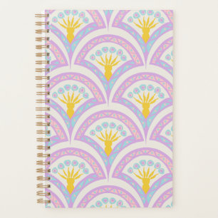 Agenda Patrón de cáscara de color pastel