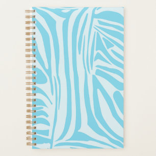 Agenda Patrón de cebra azul