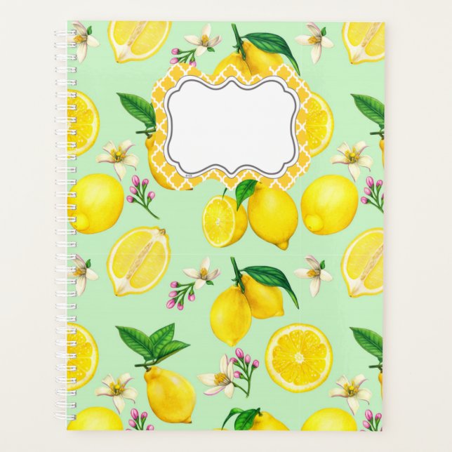 Agenda Patrón de cítricos (Anverso)