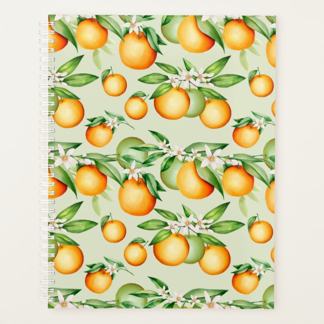 Agenda Patrón de cítricos (Anverso)