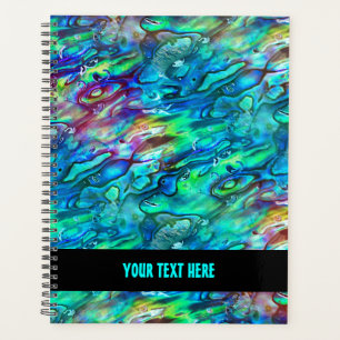 Agenda Patrón de concha de abulón Paua de Nueva Zelanda 1