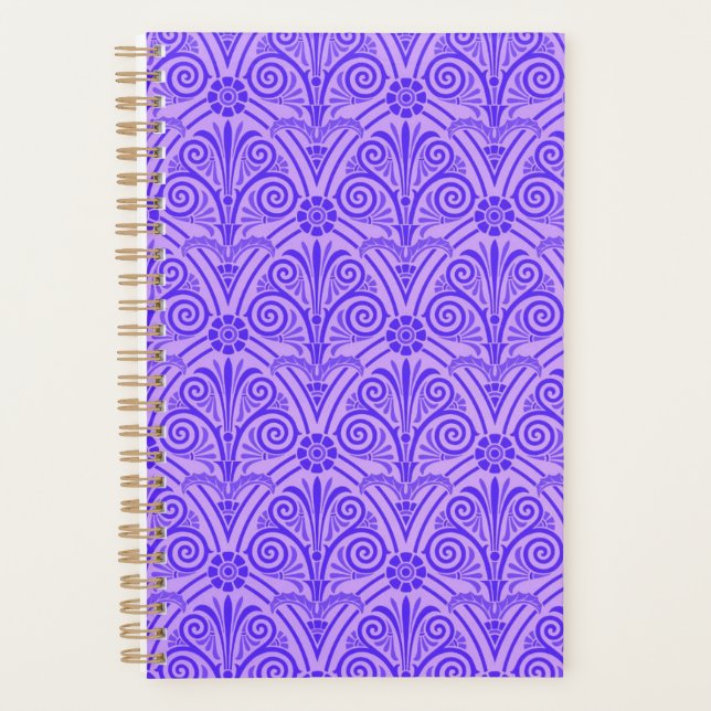 Agenda Patrón de cosecha púrpura (Anverso)