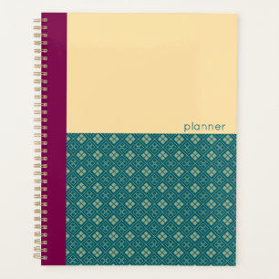 Agenda Patrón de diamantes japonés