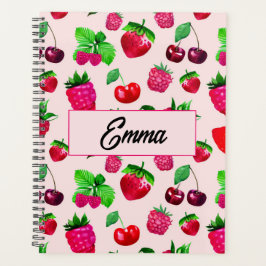 Agenda Patrón de dinosaurio lindo Nombre personalizado pa