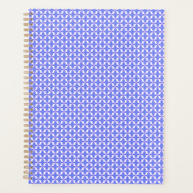 Agenda Patrón de diseño floral (Anverso)