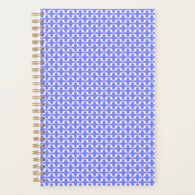 Agenda Patrón de diseño floral (Anverso)