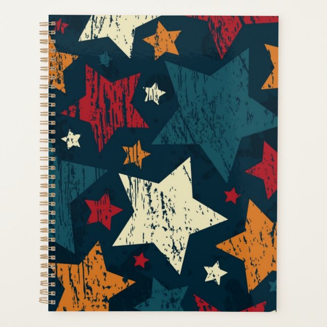 Agenda Patrón de estrellas (Anverso)