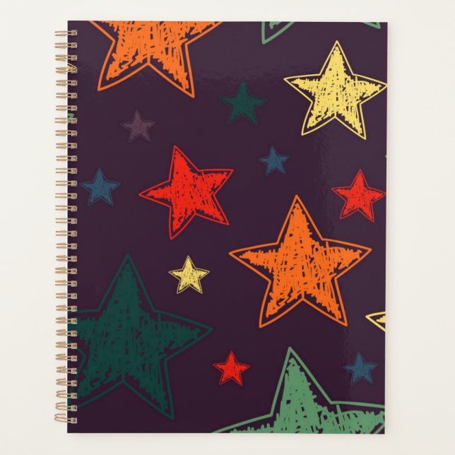 Agenda Patrón de estrellas (Anverso)