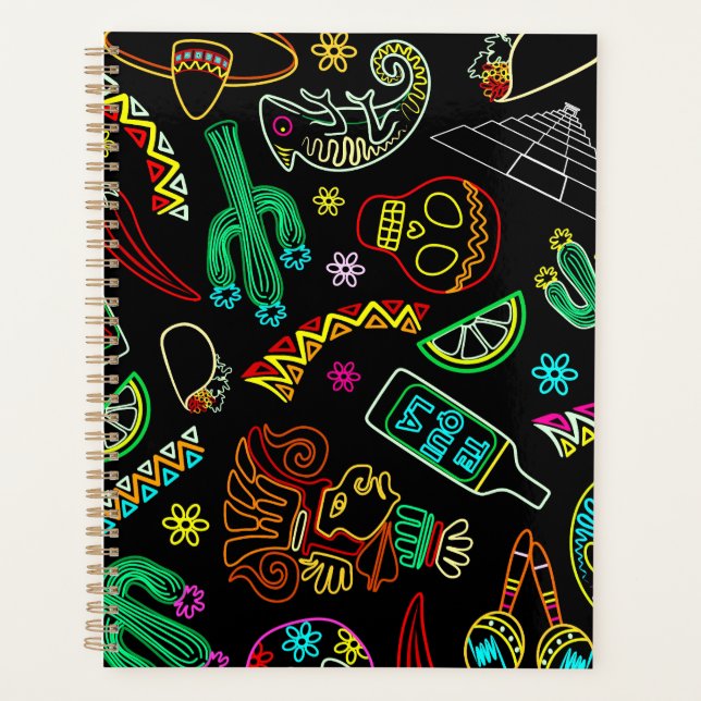 Agenda Patrón de Fiesta de México (Anverso)