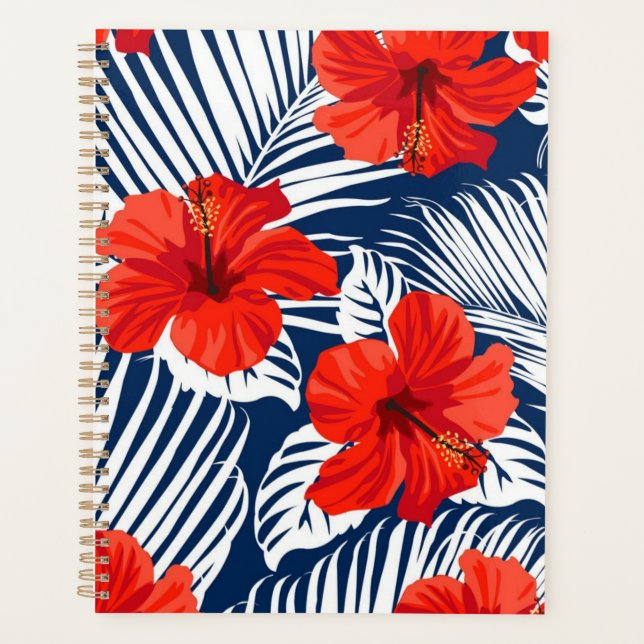 Agenda Patrón de flor (Anverso)