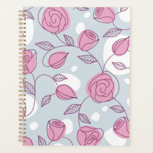 Agenda Patrón de flor