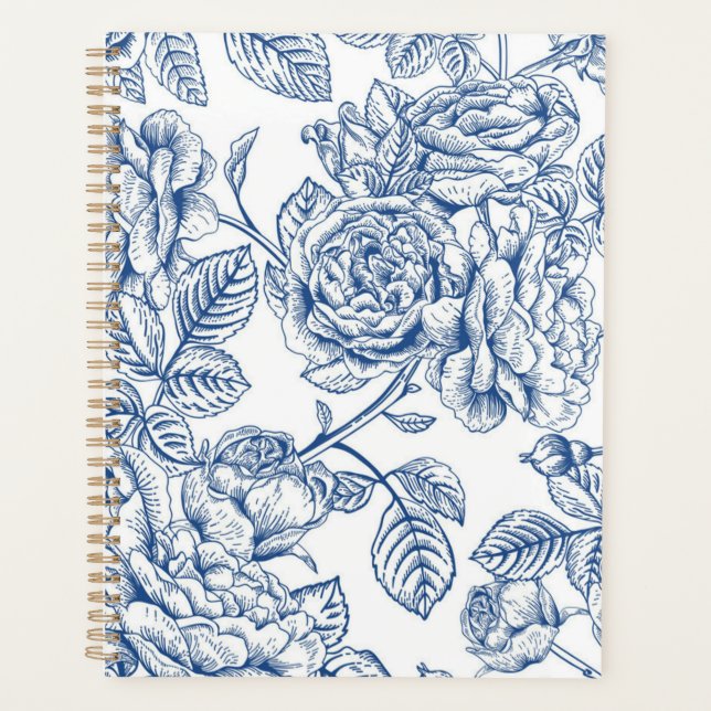 Agenda Patrón de flor (Anverso)