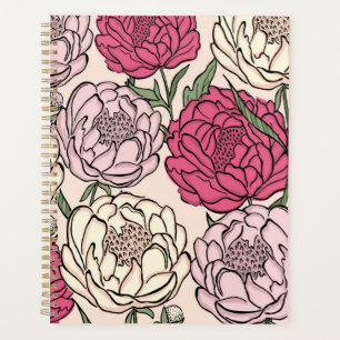 Agenda Patrón de flor