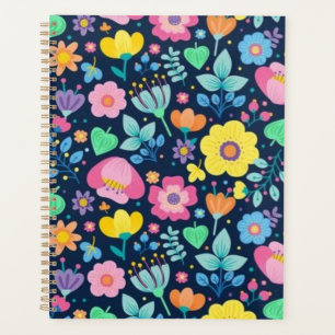 Agenda Patrón de flor
