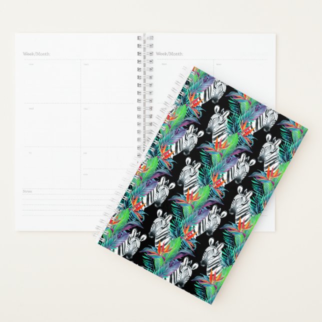Agenda Patrón De Flores Cebrales Y Exóticas (Demostración)
