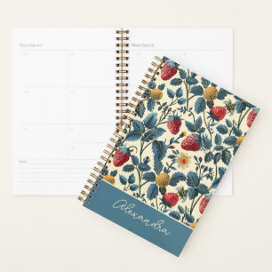 Agenda Patrón de fresa de Personalizado suave