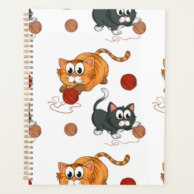 Agenda Patrón de gato (Anverso)