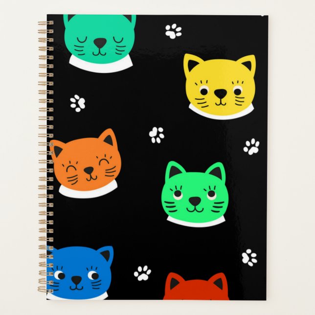 Agenda Patrón de gato (Anverso)