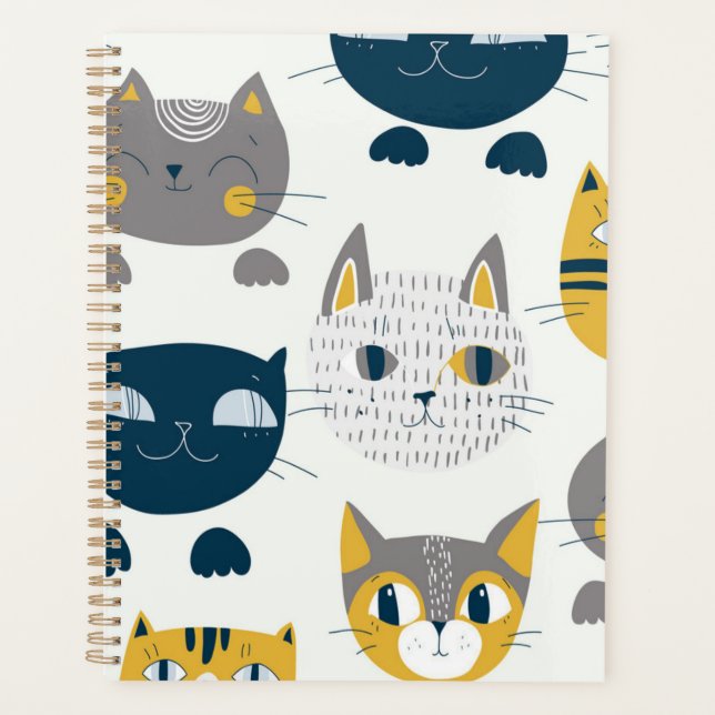 Agenda Patrón de gato (Anverso)