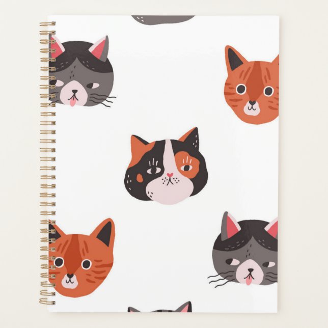 Agenda Patrón de gato (Anverso)