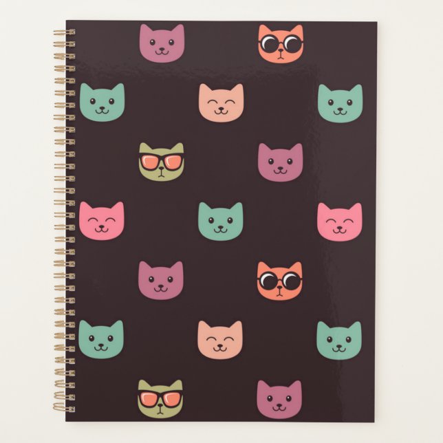 Agenda Patrón de gato (Anverso)