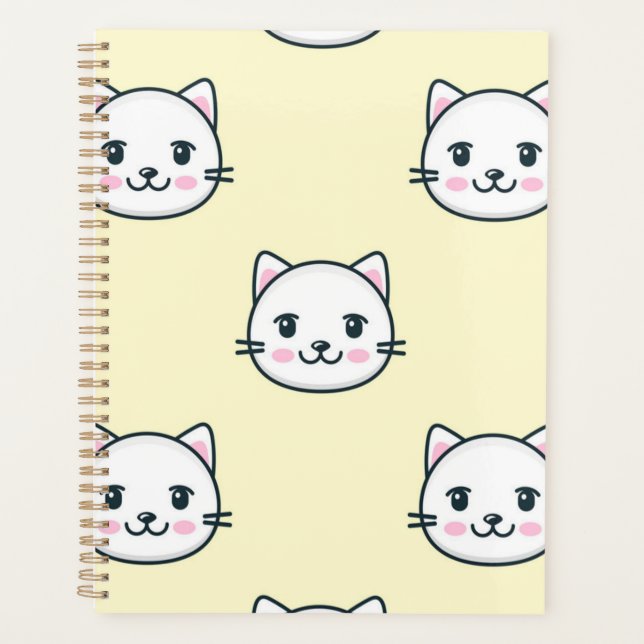 Agenda Patrón de gato (Anverso)