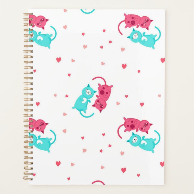 Agenda Patrón de gato (Anverso)