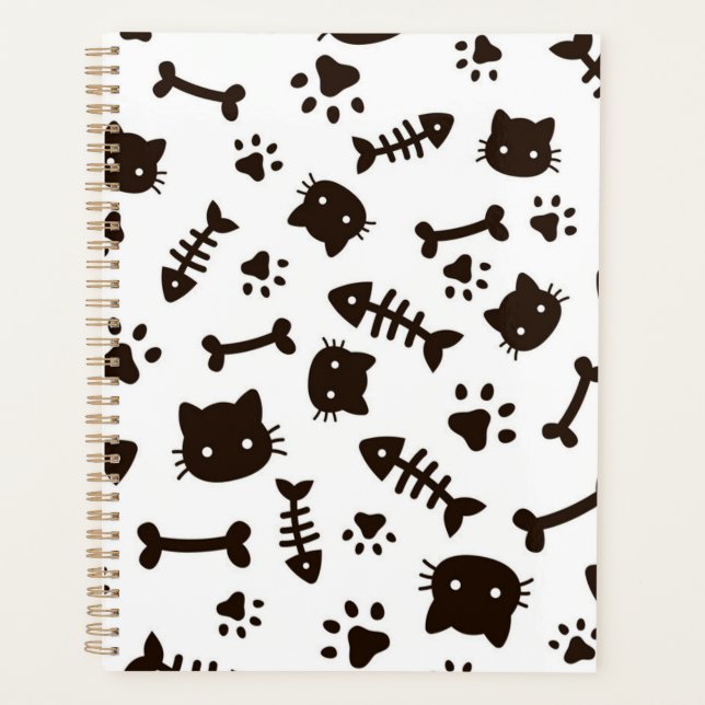 Agenda Patrón de gato (Anverso)