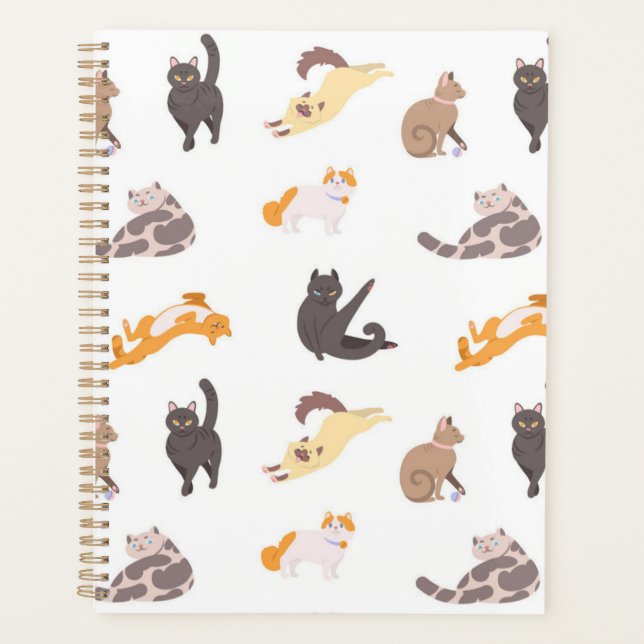 Agenda Patrón de gato (Anverso)