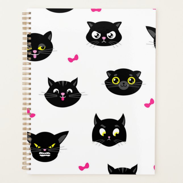 Agenda Patrón de gato (Anverso)