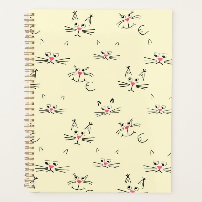 Agenda Patrón de gato (Anverso)