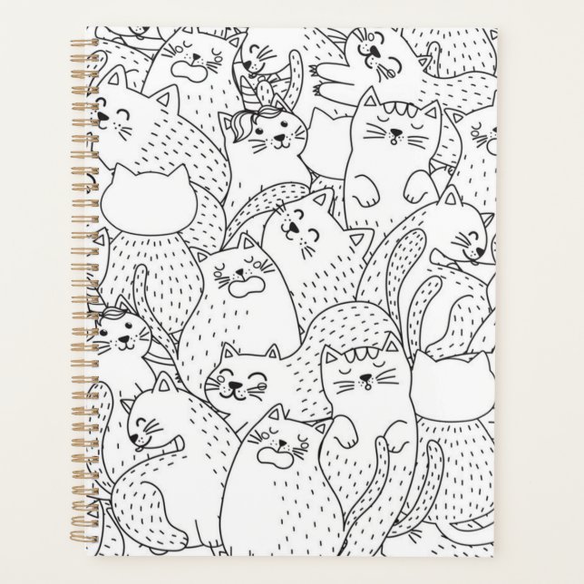 Agenda Patrón de gato (Anverso)