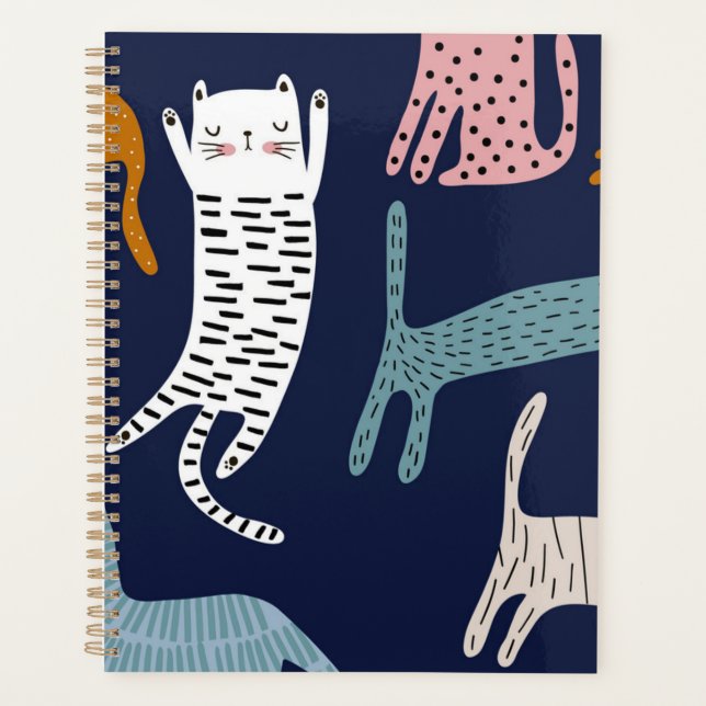Agenda Patrón de gato (Anverso)