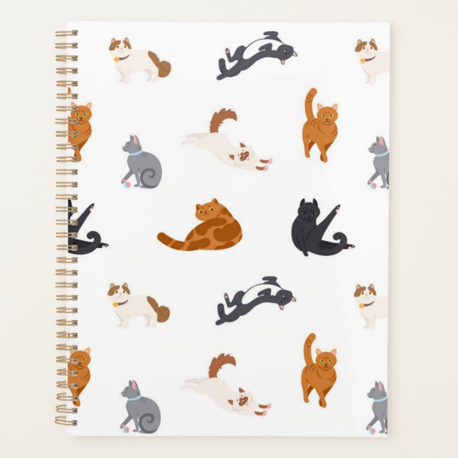 Agenda Patrón de gato (Anverso)