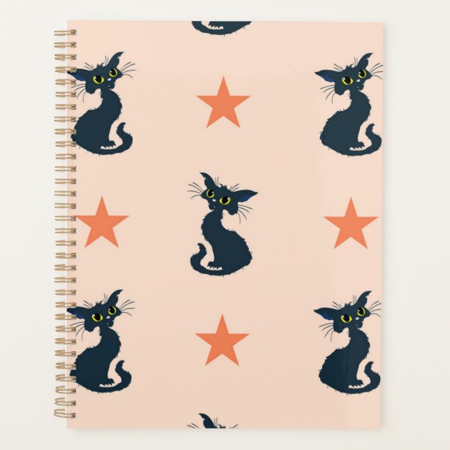 Agenda Patrón de gato (Anverso)
